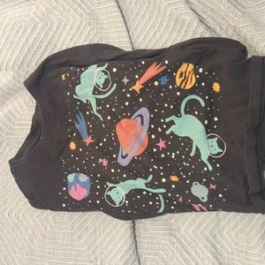 Hanna Andersson cute kids top 130 8 cats